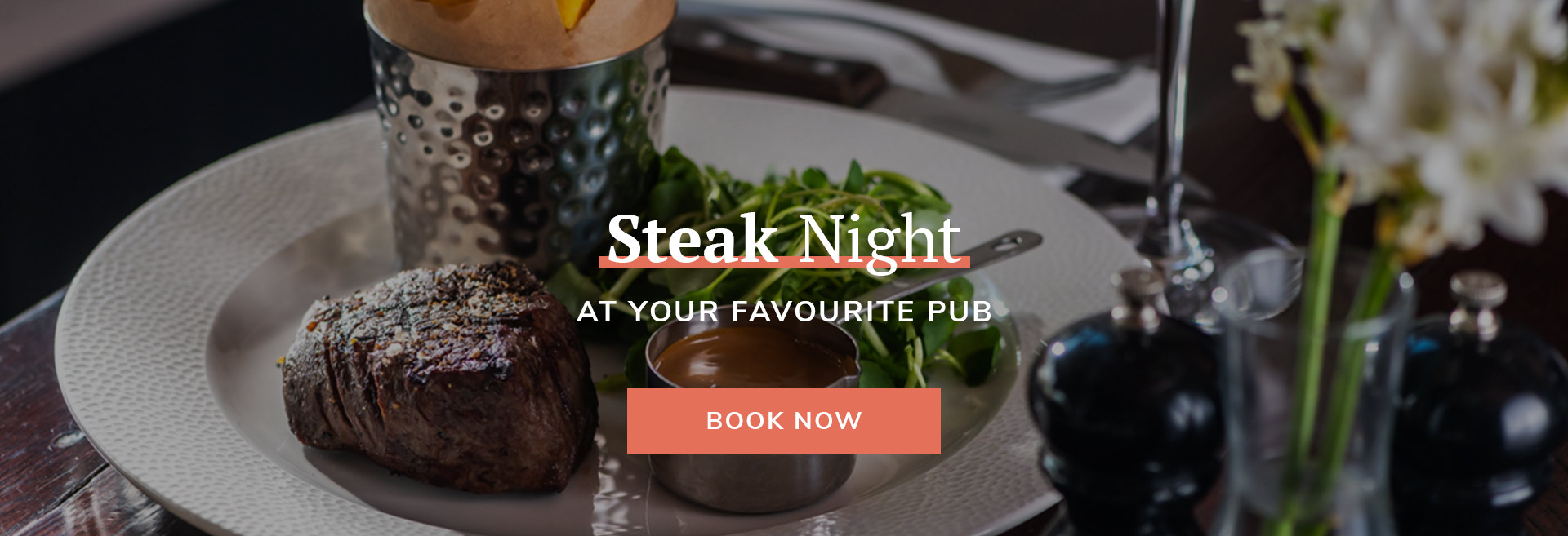 Steak Night at The Prince of Wales Feathers